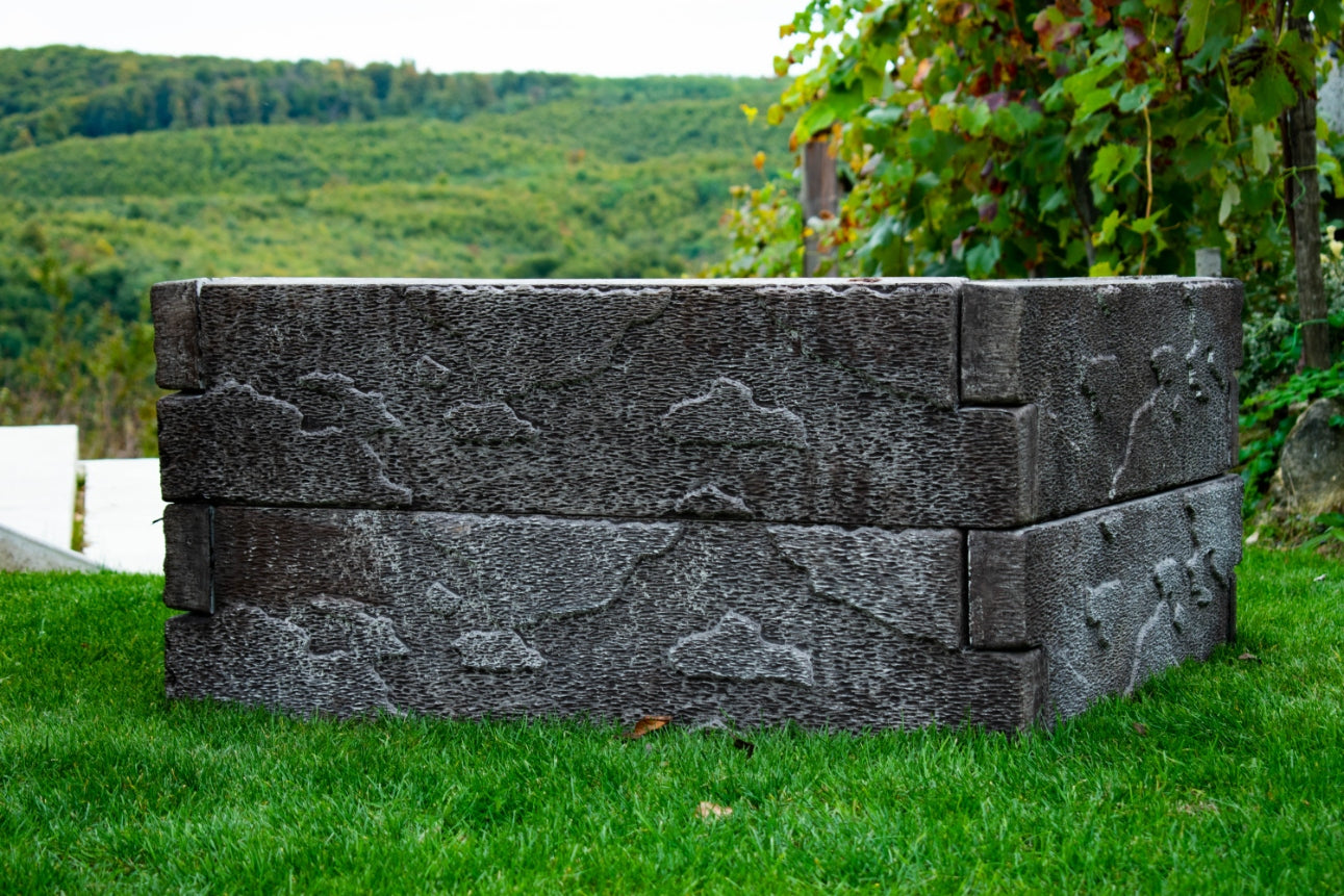 PerfectStone prémium beton magaságyás – tartós kültéri zöldség- és virágágyás