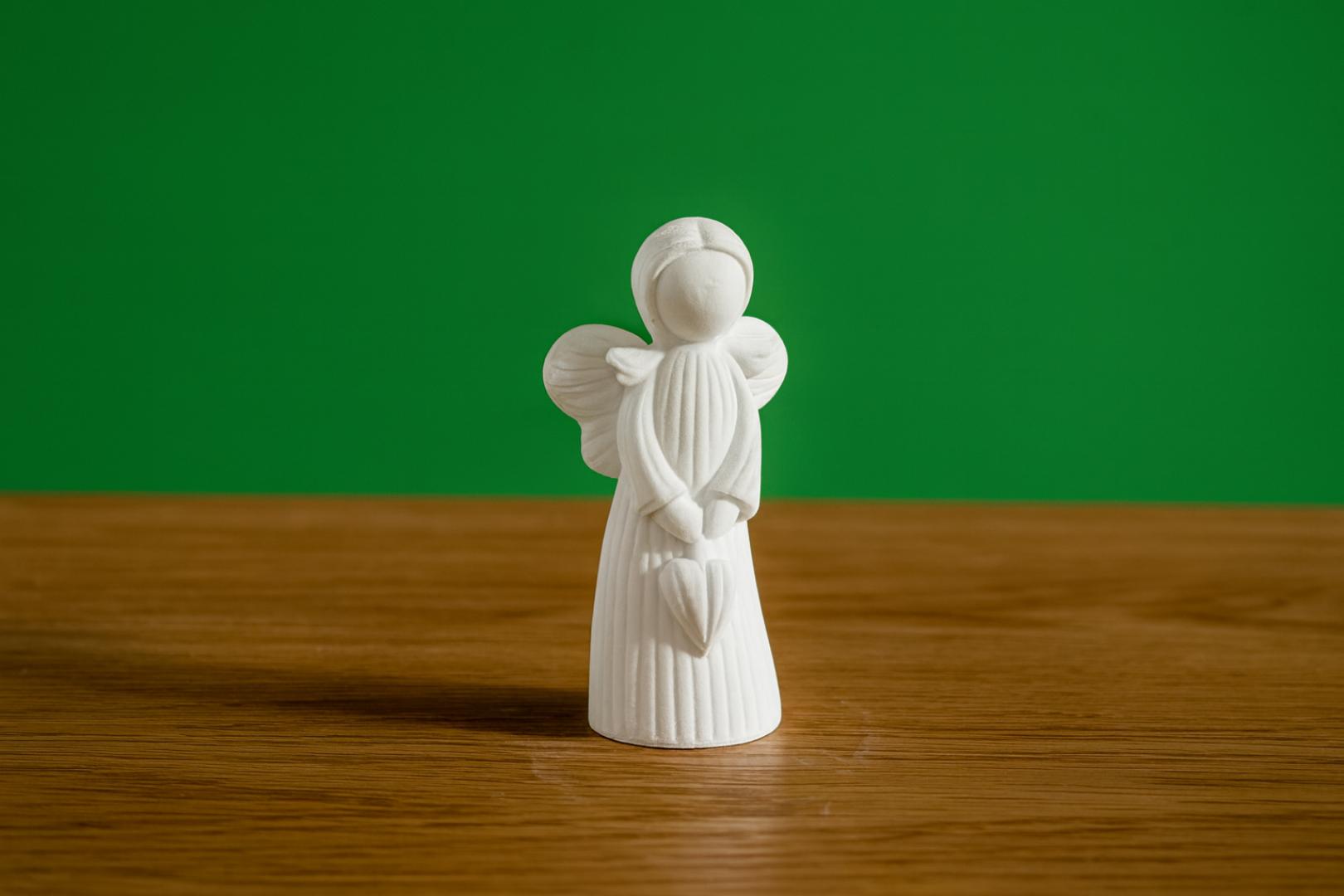 PerfectStone Angyal gipsz dekor – kézműves beltéri dísztárgy