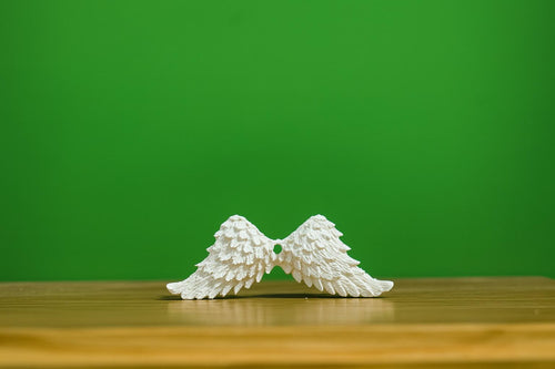 PerfectStone Angyalszárny gipsz dekor – kézműves beltéri dísztárgy