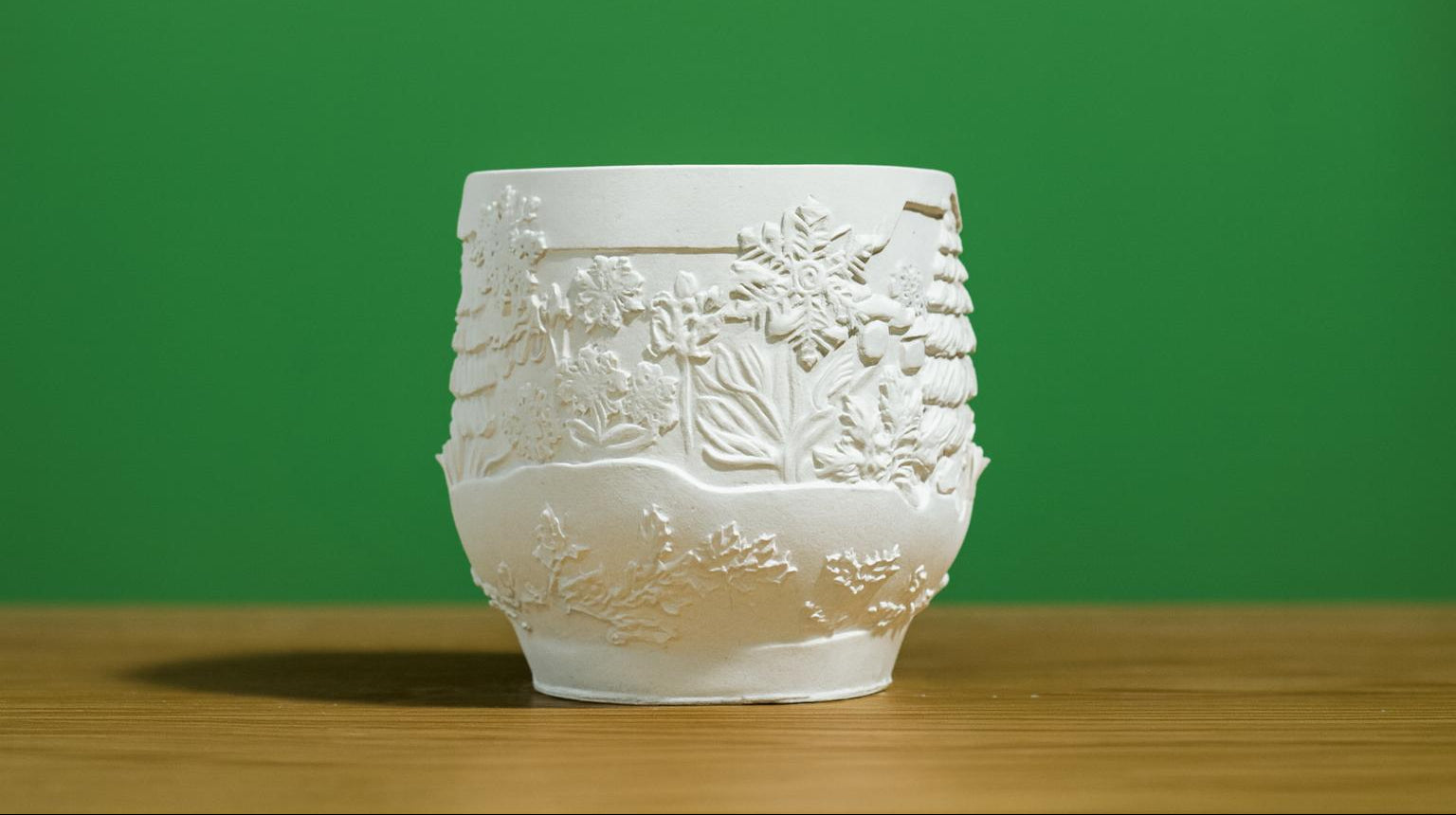 PerfectStone Fénytartó gipsz dekor – kézműves beltéri dísztárgy