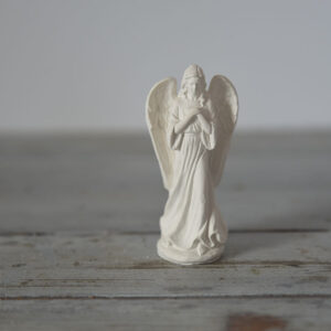 Szentangyal vallási dekoráció gipsz angyal szobor